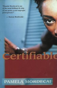 Cover of Pam's book of poetry, Certifiable.