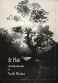 Cover of Pam's book, de Man.